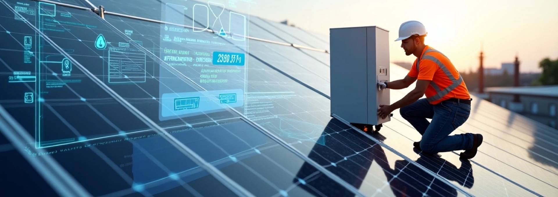 installation de panneaux solaires